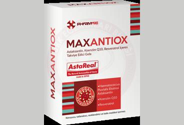 MAXANTIOX ASTAKSANTIN, KOENZIM Q10, RESVERATROL ICEREN TAKVIYE EDICI GIDA  30 kapsül