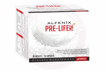 ALFENIX PRE-LIFES TAKVIYE EDICI GIDA SASE + KAPSUL  30 saşe + 30 kapsül