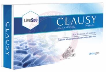 CLAUSY PROBIYOTIK MIKROORGANIZMA ICEREN TAKVIYE EDICI GIDA - COCUK  5x5 ml flakon