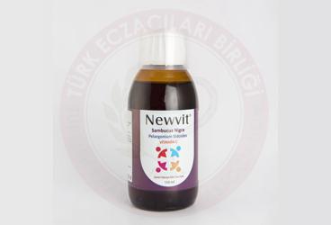 NEWVIT KARA MURVER AFRIKA SARDUNYASI VITAMIN C SURUP  150 ml şişe