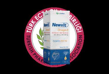 NEWVIT OMEGA-3 D3 VITAMINLI BALIK YAGI SURUP  150 ml şişe