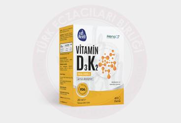 DR HENRI VITAMIN D3K2 TAKVIYE EDICI GIDA ORAL DAMLA  20 ml şişe