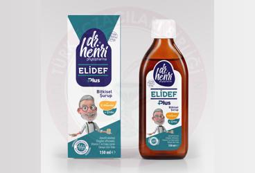 DR HENRI PHYTOPHARMA ELIDEF PLUS BITKISEL SIVI TAKVIYE EDICI GIDA  150 ml şişe