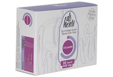 DR HENRI COLLAGEN TIP II KOLLAJEN ICEREN TAKVIYE EDICI GIDA 850 mg 30 kapsül