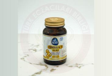 DR HENRI OMEGA 3, D3-K2 ICEREN TAKVIYE EDICI GIDA  60 kapsül