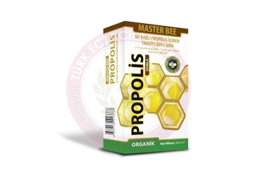 MASTER BEE SU BAZLI PROPOLIS ICEREN TAKVIYE EDICI GIDA  20 ml şişe