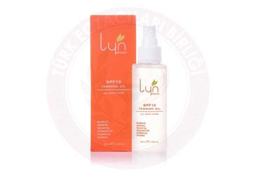 LYN SPF15 TANNING OIL ALL SKIN TYPES  100 ml şişe