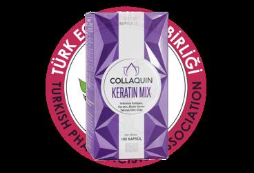 COLLAQUIN KERATIN MIX TAKVIYE EDICI GIDA  180 kapsül