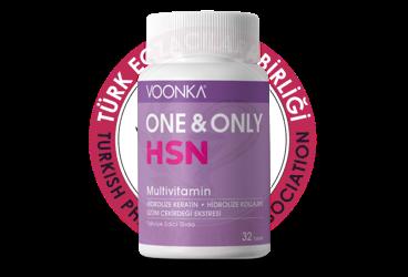 VOONKA ONE & ONLY HSN MULTIVITAMIN ICEREN TAKVIYE EDICI GIDA  32 tablet