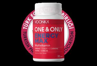 VOONKA ONE & ONLY ENERGY MAX TAKVIYE EDICI GIDA  32 tablet