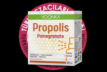VOONKA PROPOLIS POMEGRANATE TAKVIYE EDICI SPREY  20 ml şişe