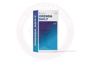 ORENDA DAILY KAPSUL OMEGA-3, MULTIVITAMIN, MULTIMINERAL ICEREN TAKVIYE EDICI GIDA  30 kapsül