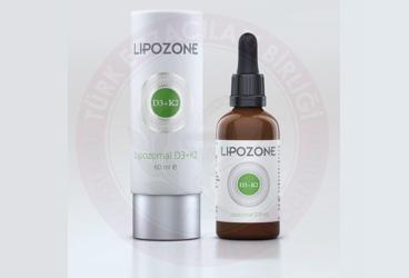 LIPOZONE D3+K2 LIPOZAMAL D3+K2 VITAMINI ICEREN TAKVIYE EDICI GIDA  60 ml şişe