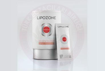 LIPOZONE GLUTATYON LIPOZOMAL GLUTATYON ICEREN VANILYA KAYISI AROMALI TAKVIYE EDICI GIDA 180 mg 30 saşe