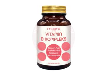 MOORE VITAMIN B KOMPLEX BITKISEL KAPSUL  30 kapsül