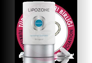 LIPOZONE QUERCETIN KAPSUL LIPOZOMAL KUERSETIN ICEREN TAKVIYE EDICI GIDA  30 kapsül