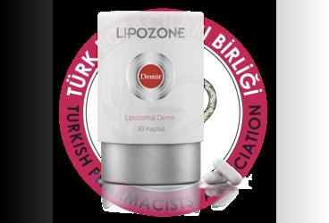 LIPOZONE DEMIR TAKVIYE EDICI GIDA  30 kapsül