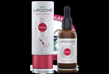 LIPOZONE KIDS LIPOZOMAL DEMIR ICEREN TAKVIYE EDICI GIDA  15 ml şişe