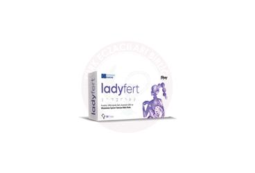 LADYFERT INOSITOL, ALFA LIPOIK ASIT, KOENZIM Q10 VE VITAMINLER ICEREN TAKVIYE EDICI GIDA SASE  30 saşe