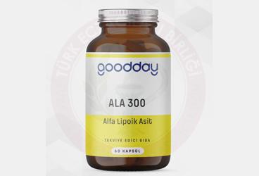GOODDAY ALA 300 TAKVIYE EDICI GIDA  60 kapsül