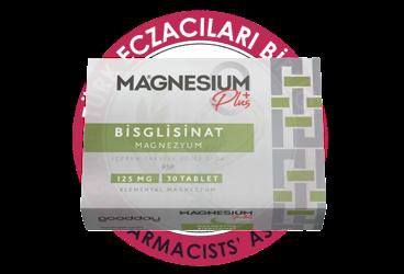 GOODDAY MAGNESIUM PLUS G BISGLISINAT TAKVIYE EDICI GIDA  30 tablet