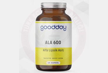 GOODDAY ALA 600 TAKVIYE EDICI GIDA  60 kapsül