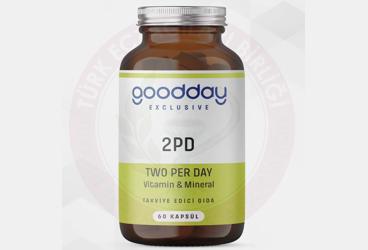 GOODDAY 2PD TAKVIYE EDICI GIDA  60 kapsül