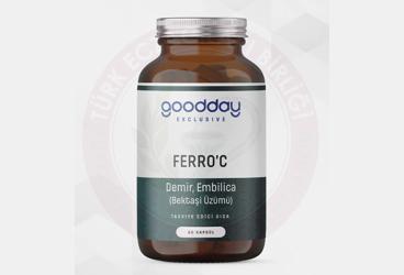 GOODDAY FERRO C TAKVIYE EDICI GIDA  60 kapsül
