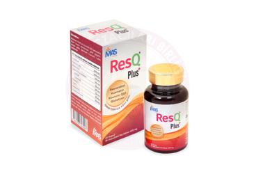 RESQ PLUS RESVERATROL, KUERSETIN, KOENZIM Q10, GLUTATYON ICEREN TAKVIYE EDICI GIDA 600 mg 60 kapsül