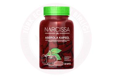 NARCISSA ASEROLA PROBIYOTIK ICEREN TAKVIYE EDICI GIDA KAPSUL  30 kapsül