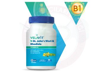 VELAVIT V-ST.JOHN'S WORT & RHODIOLA ICEREN TAKVIYE EDICI GIDA  30 kapsül