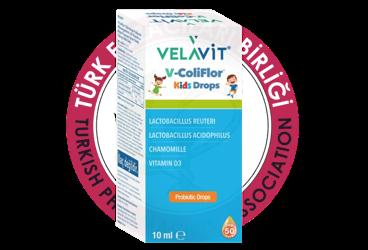 VELAVIT V-COLIFLOR KIDS DROPS  10 ml şişe