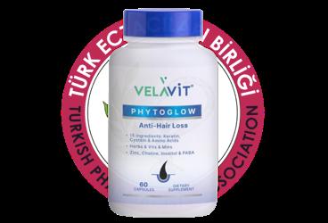 VELAVIT PHYTOGLOW ANTI-HAIR LOSS TAKVIYE EDICI  GIDA  60 kapsül