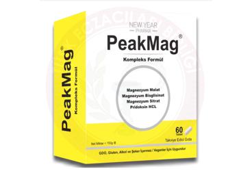 PEAKMAG KOMPLEKS FORMUL TAKVIYE EDICI GIDA  60 tablet