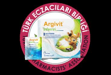 ARGIVIT INFERRIN LAKTOFERRIN ICEREN TAKVIYE EDICI GIDA SASE  30 saşe