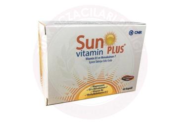 SUN VITAMIN PLUS TAKVIYE EDICI GIDA  60 kapsül