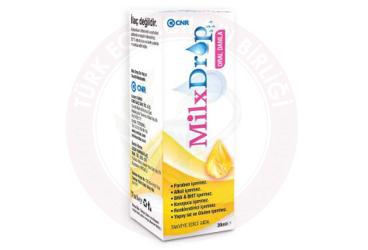 MILXDROPS ROYBOS EKSTRAKTI ICEREN TAKVIYE EDICI GIDA  30 ml şişe