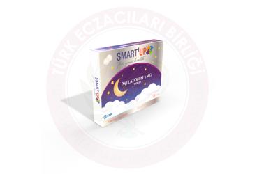 SMART UP MELATONIN ICEREN TAKVIYE EDICI GIDA 3 mg 30 tablet