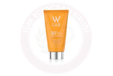 W-LAB 50+ SPF GUNES KREM  50 ml tüp