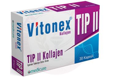 VITONEX TIP II KOLLAJEN ICEREN TAKVIYE EDICI GIDA  30 kapsül