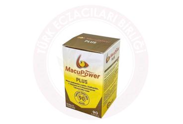 MACUPOWER PLUS TAKVIYE EDICI GIDA KAPSUL  90 kapsül