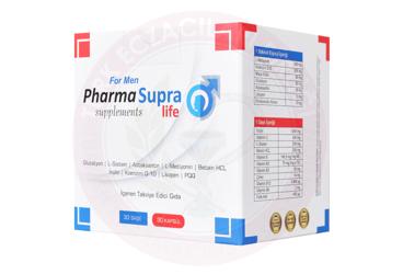 PHARMA SUPRA LIFE FOR MEN TAKVIYE EDICI GIDA  30 saşe + 30 kapsül