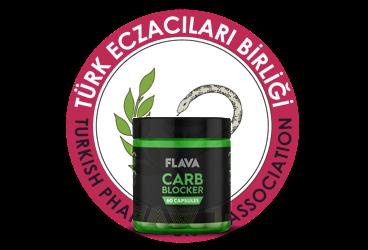 FLAVA CARB BLOCKER FASULYE EKSTRESI ICEREN TAKVIYE EDICI GIDA 550 mg 60 kapsül