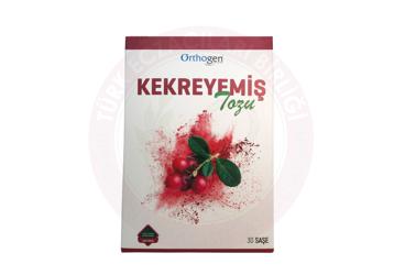 KEKRE KEKREYEMIS TOZU, YABAN MERSINI VE TARCIN ICEREN SASE TAKVIYE EDICI GIDA  20 saşe
