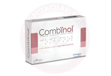 COMBINOL INOSITOL, FOLIK ASIT, VITAMIN D ICEREN TAKVIYE EDICI GIDA  20 kapsül