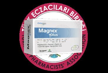 MAGNEX PLUS TAKVIYE EDICI GIDA  60 kapsül
