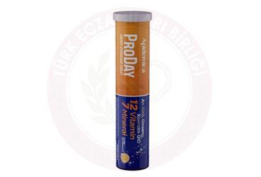 APIDEMICA PRODAY ENERGY EFERVESAN TABLET  15 tablet
