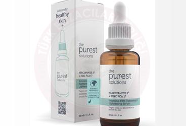 THE PUREST SOLUTIONS GOZENEK, SIVILCE VE SIYAH NOKTA KARSITI NIACINAMIDE SERUM  30 ml