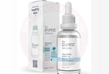 THE PUREST SOLUTIONS YOGUN NEMLENDIRME VE DOLGUNLASTIRICI ETKILI YENILEYICI HYALURONIK ASIT CILT BAKIM SERUMU  30 ml