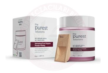 THE PUREST SOLUTIONS ARINDIRICI VE AYDINLATICI ENZIM KIRMIZI TOZ PEELING  55 GR